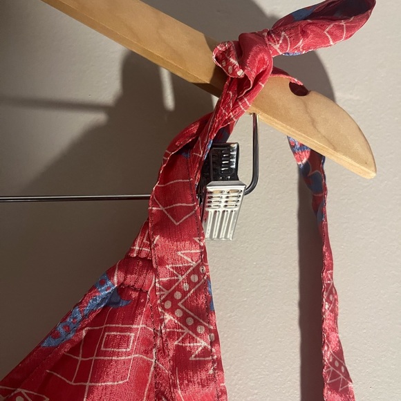 How Bazaar coral  satin jumpsuit - Picture 8 of 9